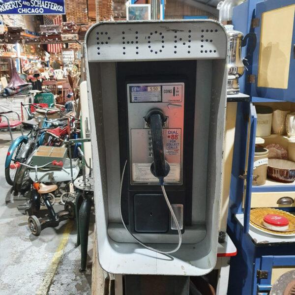American Public Wall Telephone on Stand