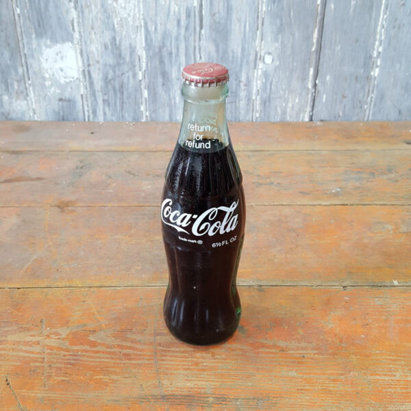 Vintage Crate of Unopened Coca-Cola Bottles