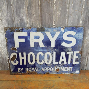 Fry' Chocolate Metal Sign
