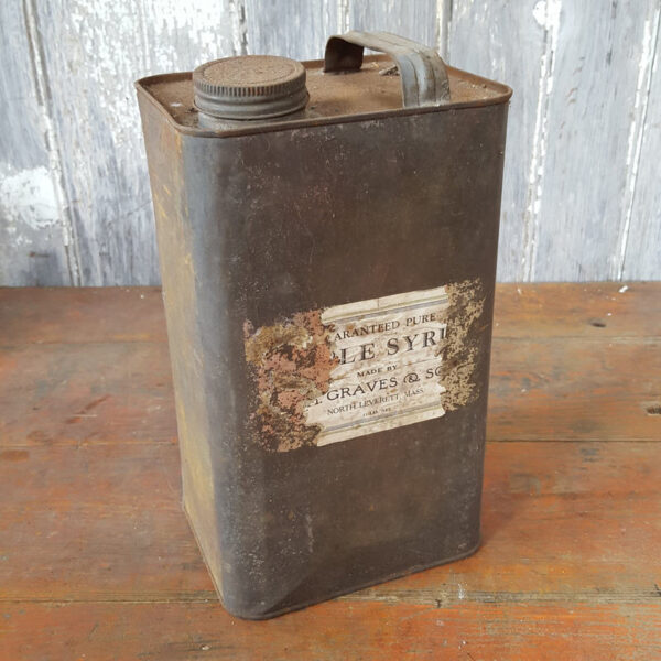 Vintage Maple Syrup Tin