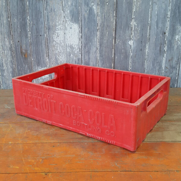Vintage Plastic Coke Crate
