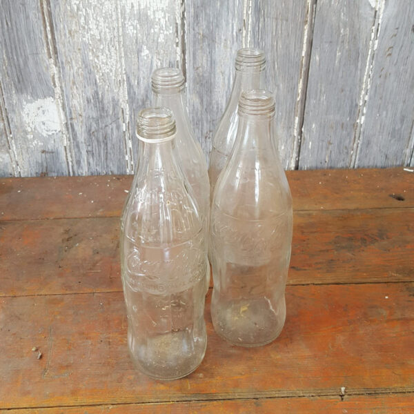 Vintage Coca Cola Glass Bottles