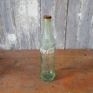 Vintage Coca Cola Glass Bottle