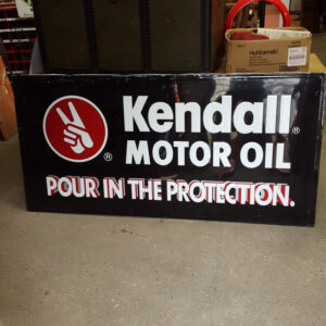Large Kendall Motor Oil Sign