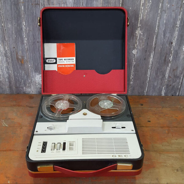 Vintage GEC Reel-to-Reel Tape Recorder