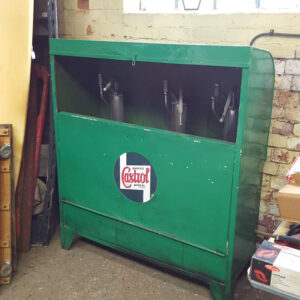 Castrol Garage Motor Oil Dispenser Cabinet