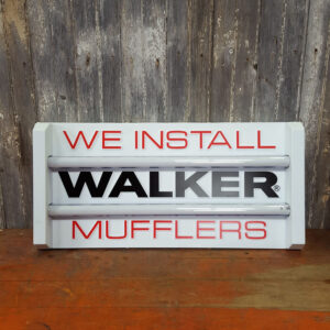 Vintage Walker Backlit Sign