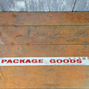 Package Goods Sign