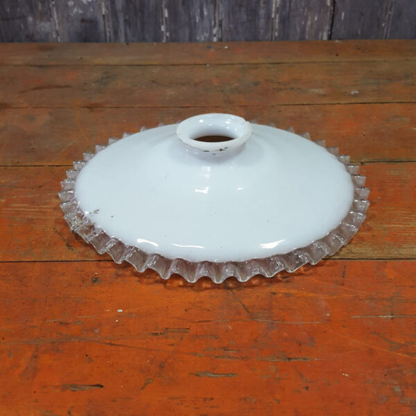 French Frilly Glass Light Shade