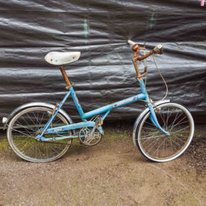 Vintage Blue Raleigh Alpha 20 Bicycle