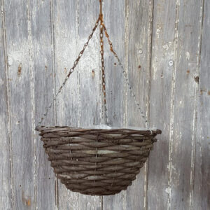 Willow Wicker Hanging Basket