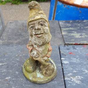 Vintage Concrete Garden Gnome