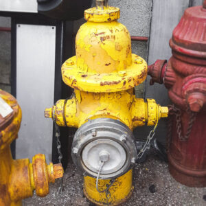 Original American Yellow Kennedy Fire Hydrant