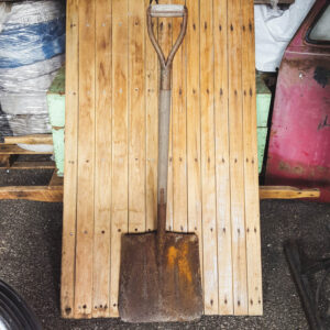 Vintage Wooden Shaft Spade