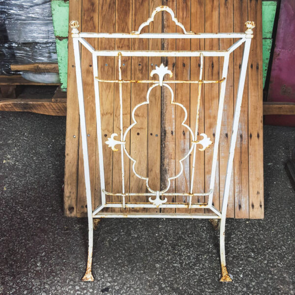 Victorian Painted Wrought Iron Fireguard