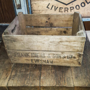 Vintage Wooden Apple Crate