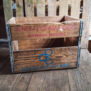 Vintage Wooden Soda Crate American