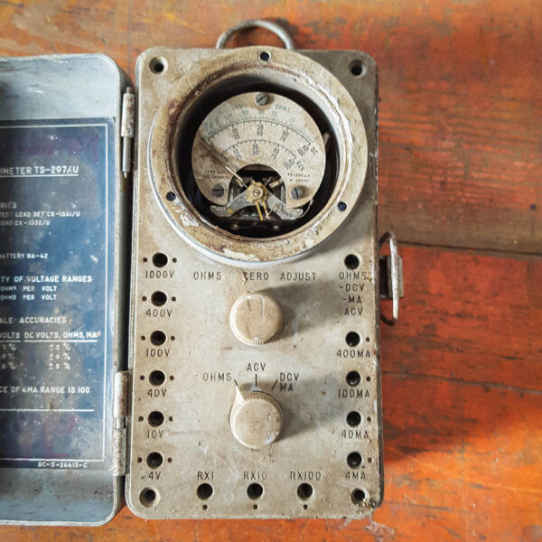 Vintage Electronics Multimeter