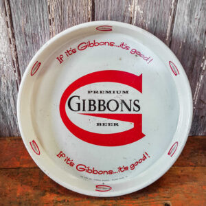 Vintage American Gibbons Beer Tray