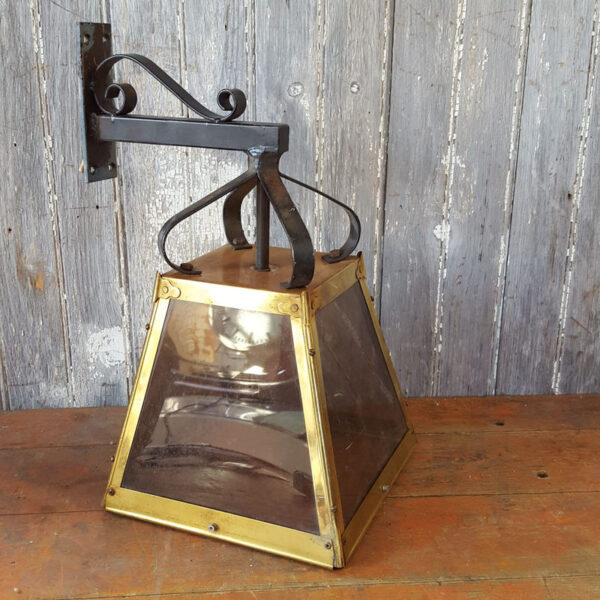 Vintage Brass Lantern Light