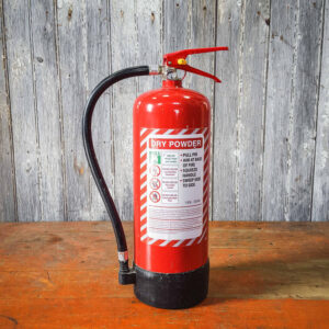 Modern Red Fire Extinguisher