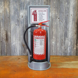 Modern Fire Extinguisher & Stand