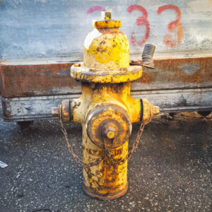 Original American Yellow Kennedy Fire Hydrant