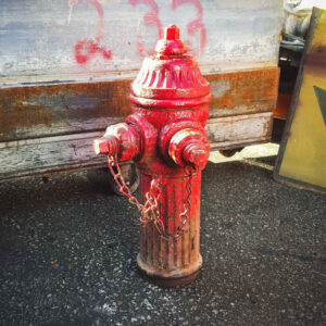 Original American Red Ludlow Fire Hydrant