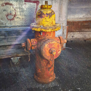 American Orange Kennedy Fire Hydrant
