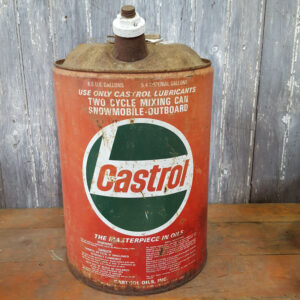 Vintage Castrol Oil Can