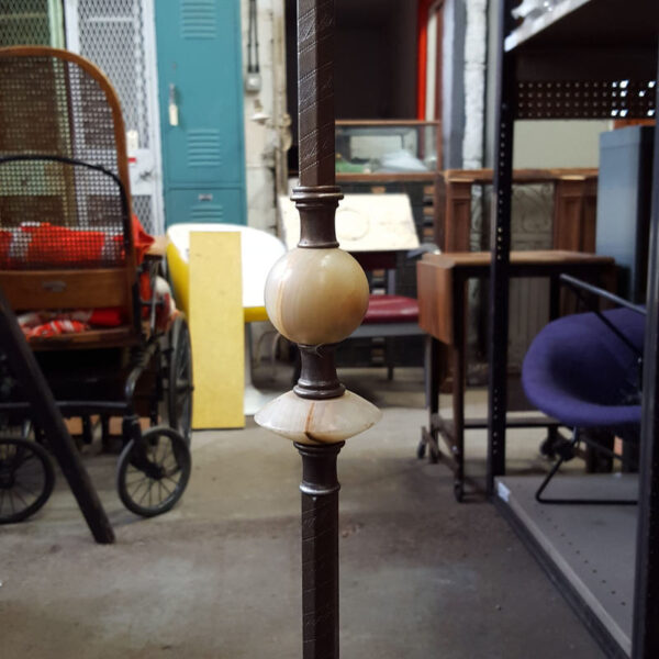 Pair of Vintage Lantern Style Floor Lamps