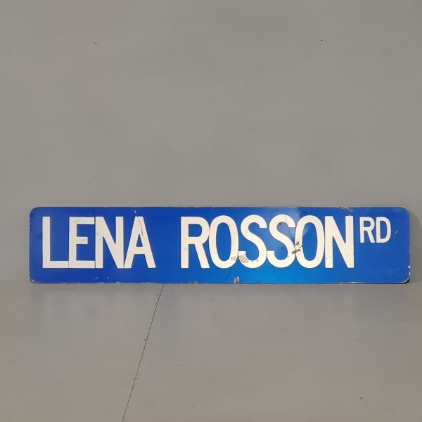 Leena Rosson Road American Street Sign