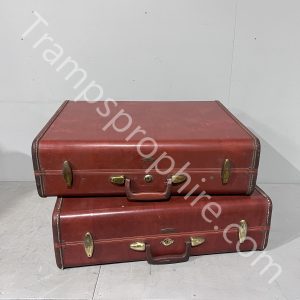 Brown Samsonite Suitcase Set