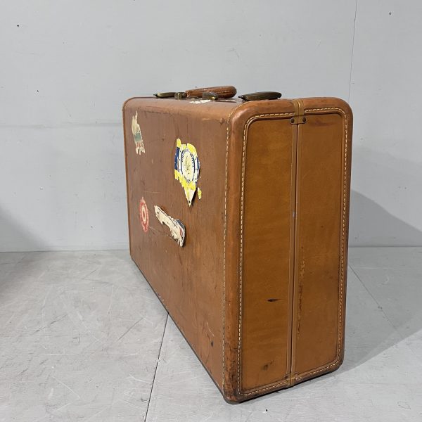Vintage Tan Samsonite Suitcases