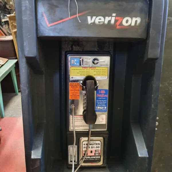 American Pay Phone on Stand