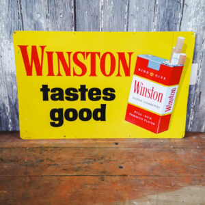 Vintage American Winston Cigarette Sign