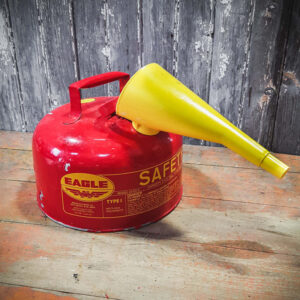 Vintage American Red Eagle Gas Can
