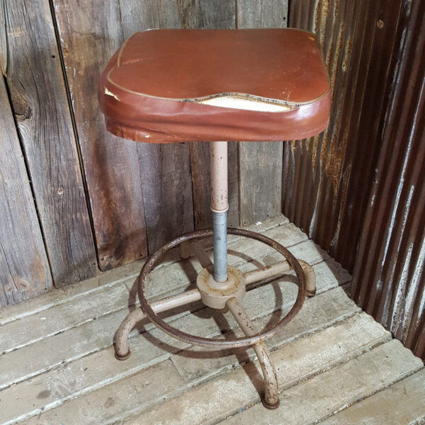 Vintage Brown Seat Stool