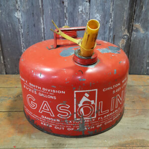 Vintage American Red Gas Can