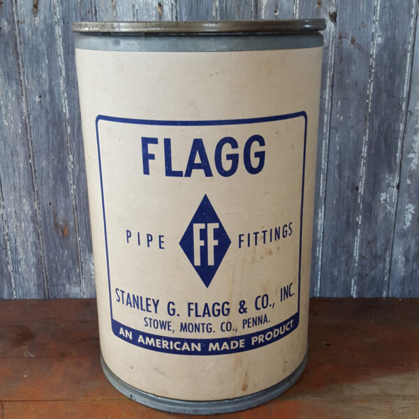 Vintage American Flagg Barrel