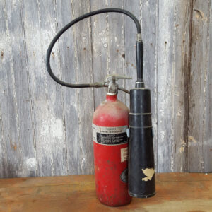 American Red Fire Extinguisher