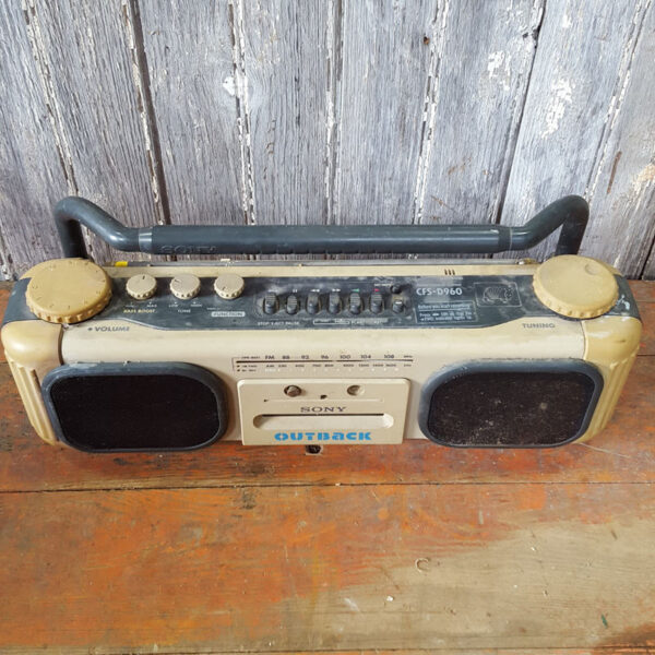 Vintage Sony Stereo Cassette Player
