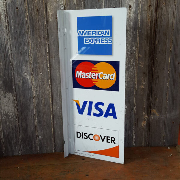 American Card Payment Sign