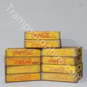 2108092 Yellow Coke Crates