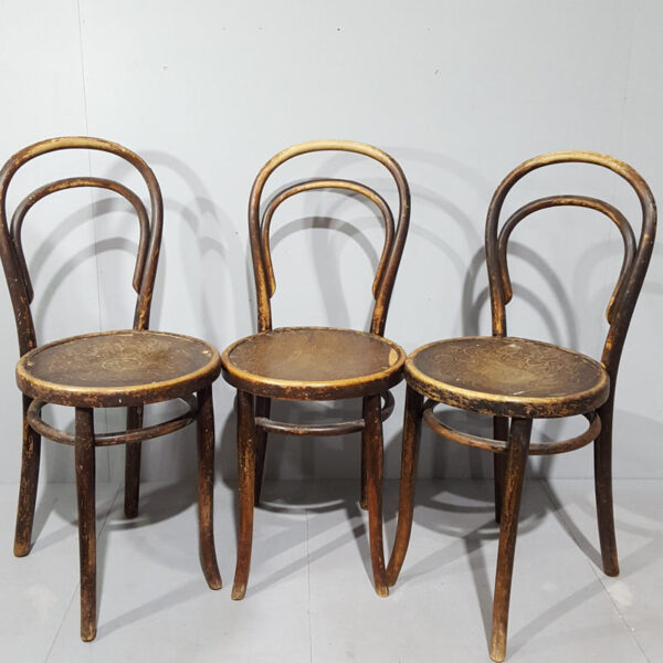 3 Bentwood Chairs