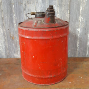 Vintage Metal Oil Can