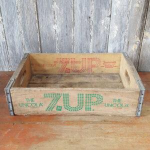 Vintage 7UP Wooden Crate