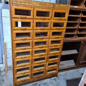 Vintage Haberdashery Shop Cabinet