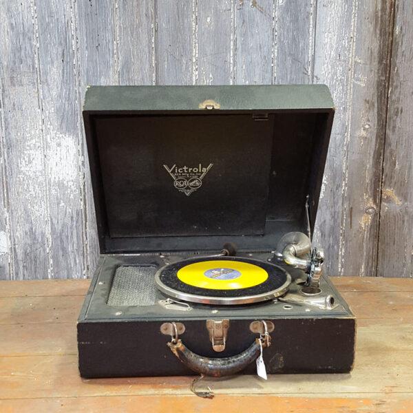 Vintage Victrola Record Player
