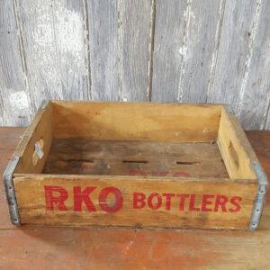 Vintage Wooden RKO Bottlers Crate